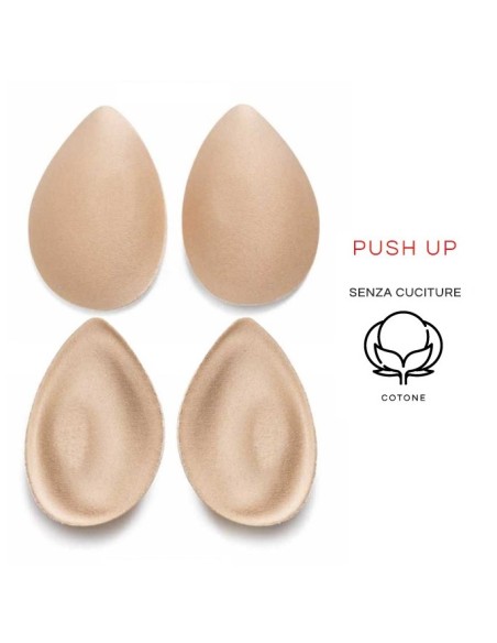 Relleno anatómico push-up beige mod. 162