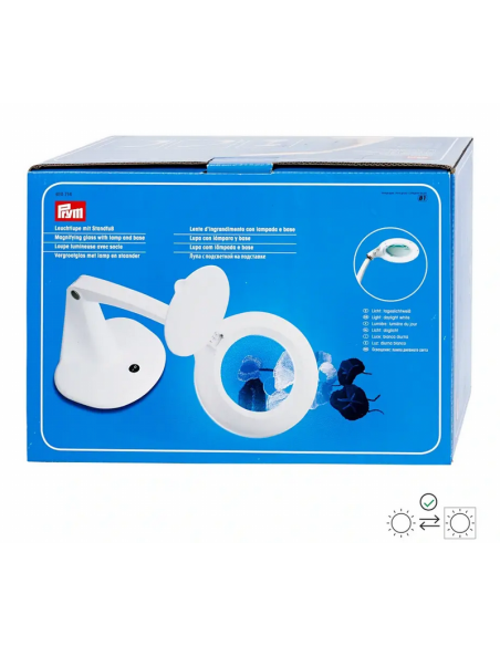 Lupa con luz led Prym 610714, blíster