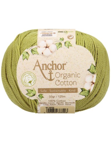 Hilo Anchor Organic Cotton 4660004 50 gr, ovillo