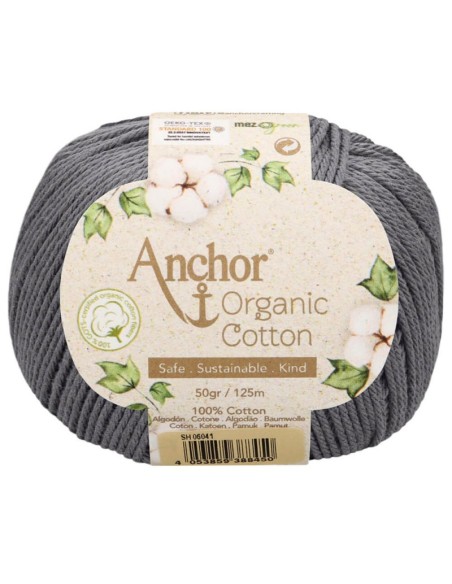 Hilo Anchor Organic Cotton 4660004 50 gr, ovillo