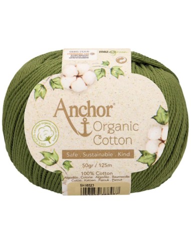 Hilo Anchor Organic Cotton 4660004 50 gr, ovillo