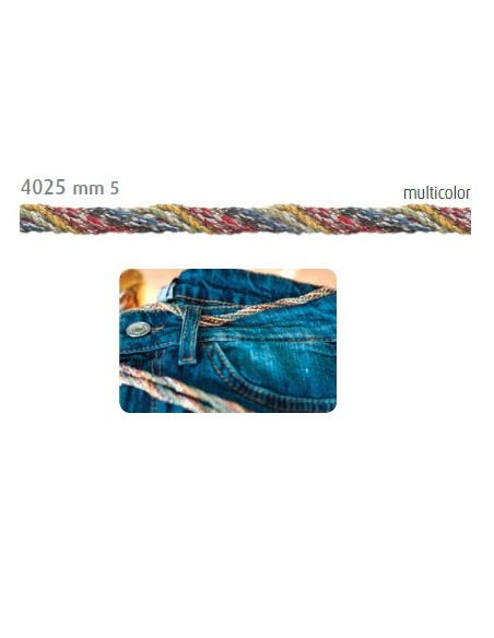 Cordón multicolor Liotex 4025, 20 m