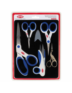 Tijera acero inox. set de 5 Opry 65635