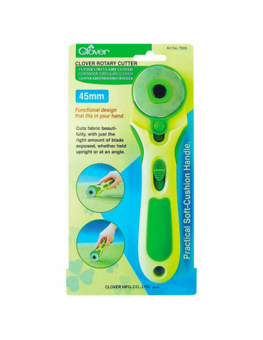 Cutter rotativo 45 mm Clover 7500, und.
