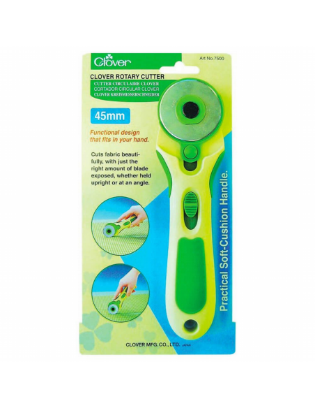 Cutter rotativo 45 mm Clover 7500, und.
