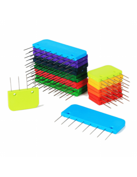 Bloqueador KnitPro colores 10878, 20 piezas