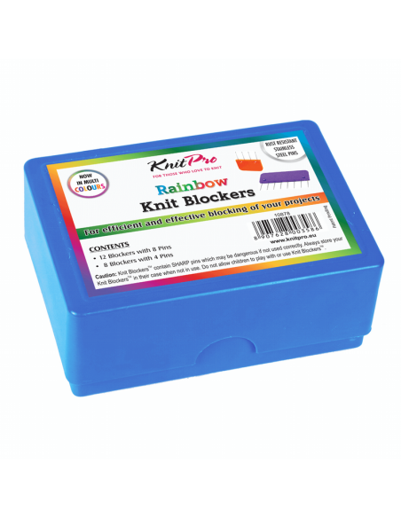 Bloqueador KnitPro colores 10878, 20 piezas
