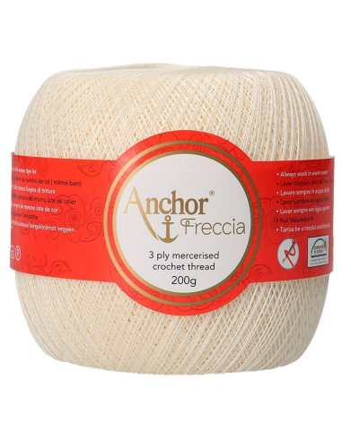 Perlé Anchor Freccia 200 gr, 4 ovillos