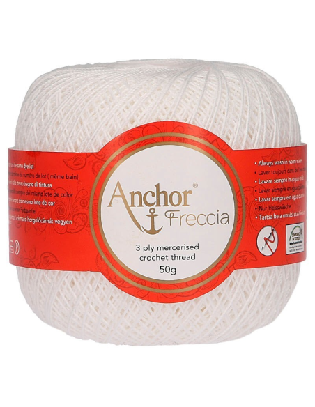 Perlé Anchor Freccia 50 gr, 4 ovillos