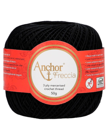 Perlé Anchor Freccia 50 gr, 4 ovillos