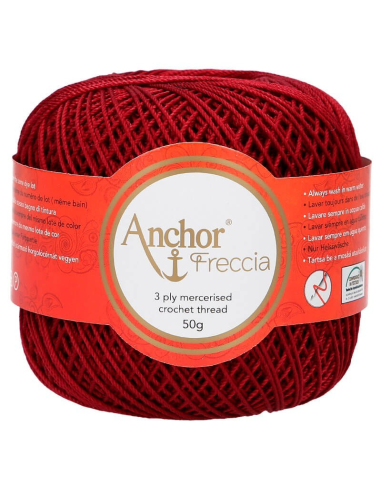 Perlé Anchor Freccia 50 gr, 4 ovillos