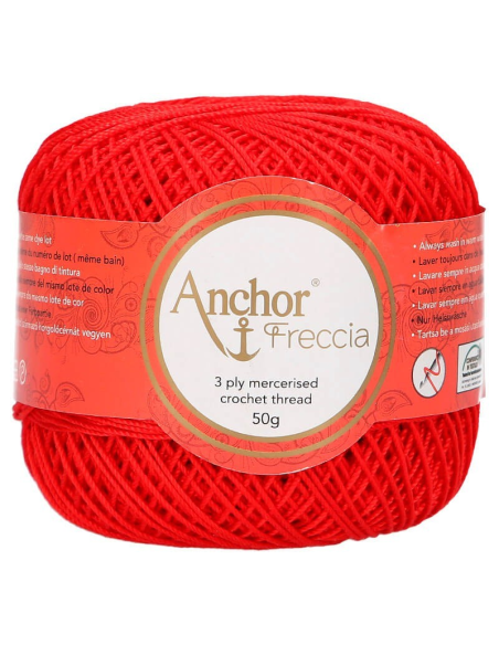 Perlé Anchor Freccia 50 gr, 4 ovillos