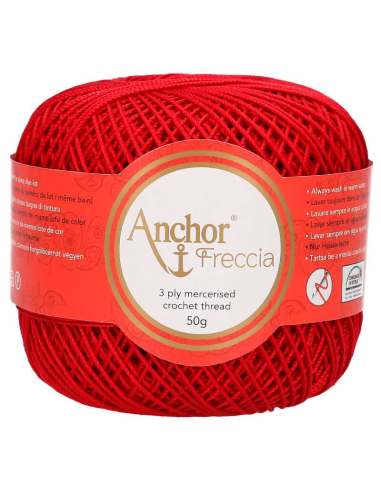 Perlé Anchor Freccia 50 gr, 4 ovillos