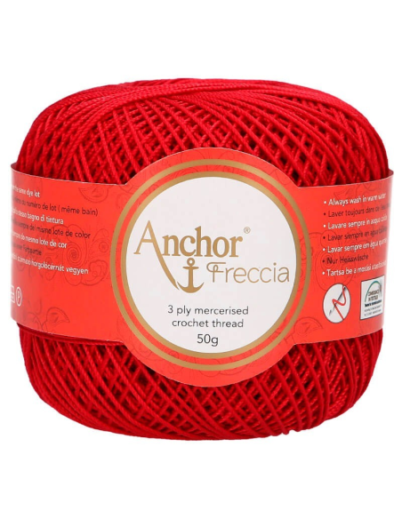 Perlé Anchor Freccia 50 gr, 4 ovillos