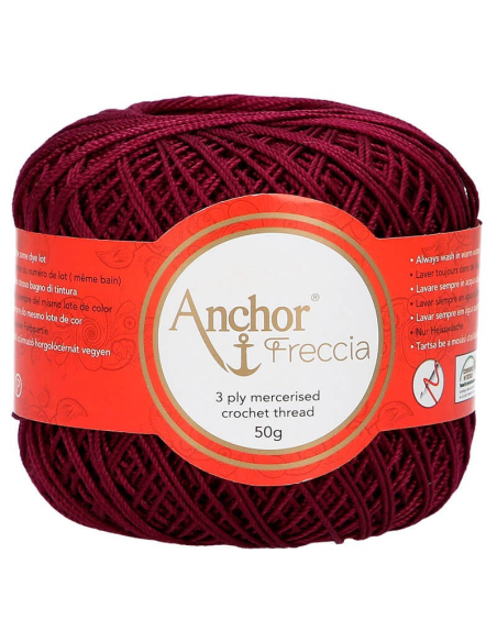 Perlé Anchor Freccia 50 gr, 4 ovillos