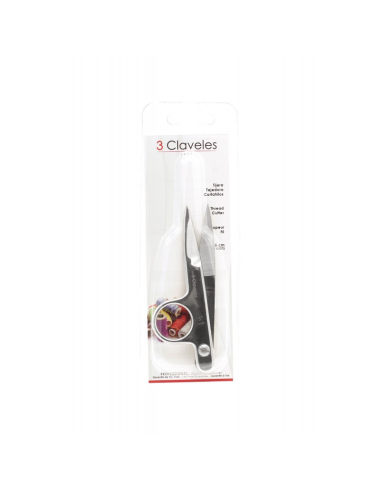 Tijera cortahilos niquel 5" 3 Claveles