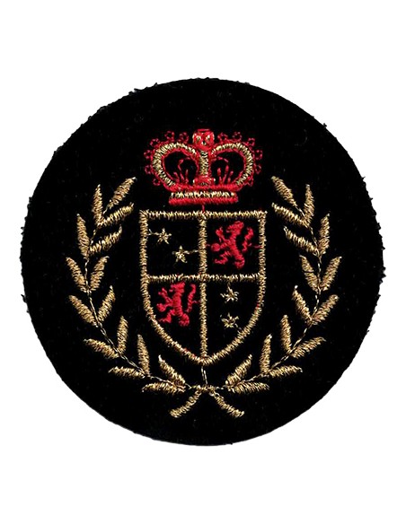 Aplicacion bordada escudo 8230-05, blister de 5 ud.