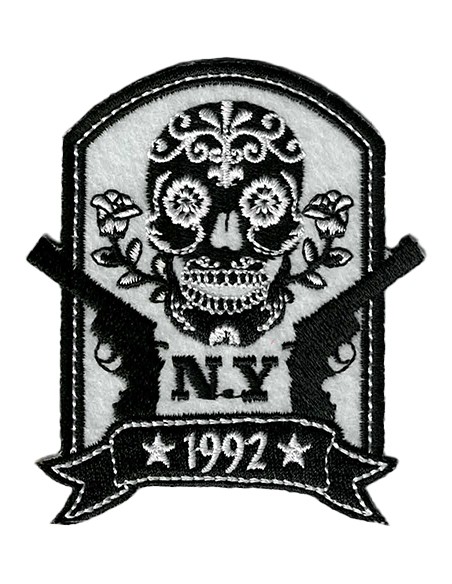 Aplicación bordada escudo 8230-09, blíster de 5 ud.