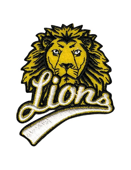 Aplicacion bordada lions 8230-17, blister de 5 ud.