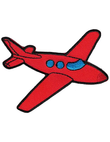 Aplicación bordada avión 8230-52, blister de 5 ud.