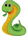 Aplicación bordada serpiente 8230-66, blister de 5 ud.