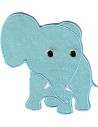 Aplicación bordada elefante 8230-68, blister de 5 ud.