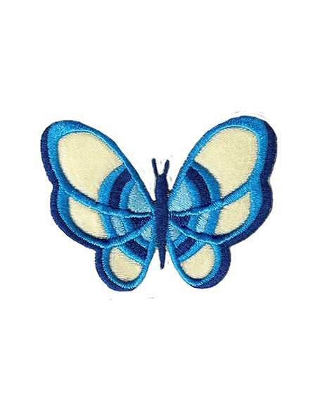 Aplicacion bordada mariposas 8230-91, blister de 5 ud.