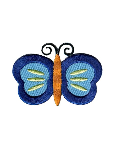 Aplicación bordada mariposas 8230-94, blíster de 5 ud.