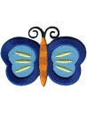 Aplicación bordada mariposas 8230-94, blíster de 5 ud.