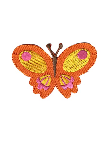Aplicación bordada mariposas 8230-95, blíster de 5 ud.