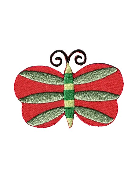 Aplicación bordada mariposas 8230-99, blister de 5 ud.