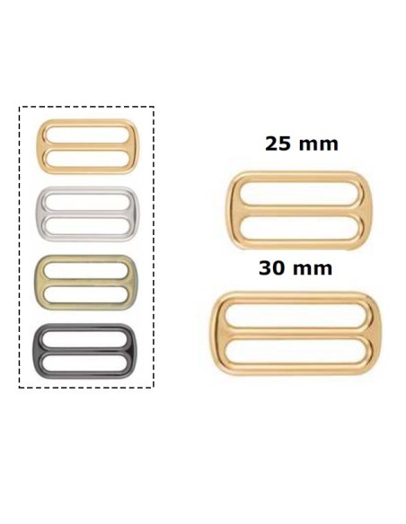 Ajustador metal, 20 u