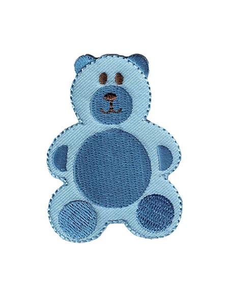 Aplicación bordada oso 8230-106, blíster de 5 ud.