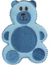 Aplicación bordada oso 8230-106, blíster de 5 ud.