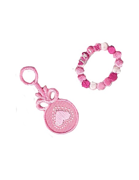 Aplicacion bordada baby 8230-111, blister de 5 ud.