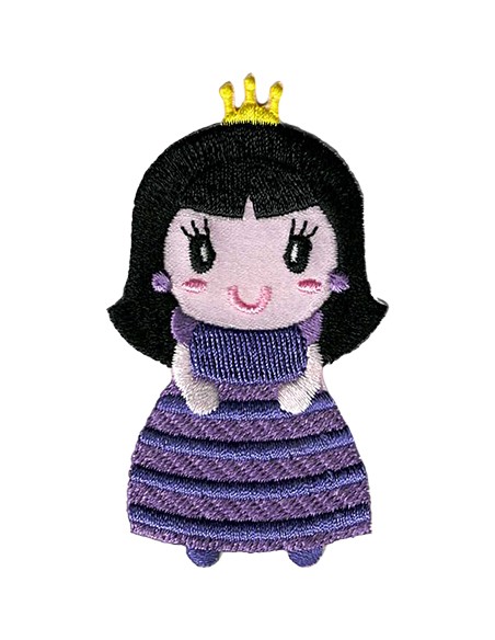 Aplicación bordada Princesa 8230-119, blister de 5 ud.