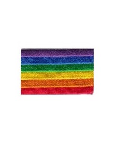 Aplicación 5279.U00 bandera multicolor (4,00 x 2,50 cm), 6 u