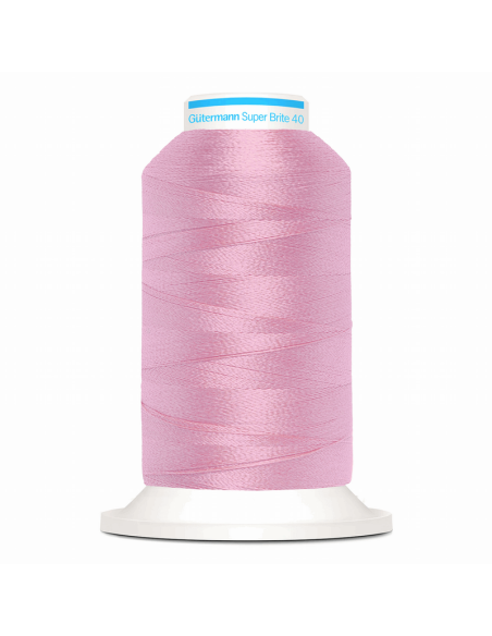 Super brite 40 bordar 1.000 m Gutermann, cono