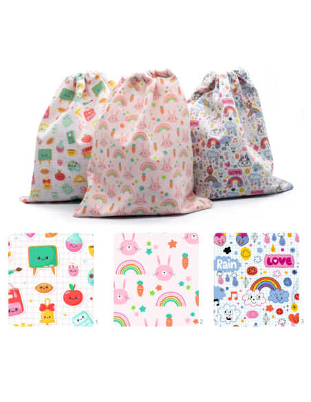 Bolsa merienda infantil 1635, 6 u