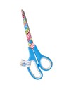 Tijera soft grip B4820.4 azul, unidad