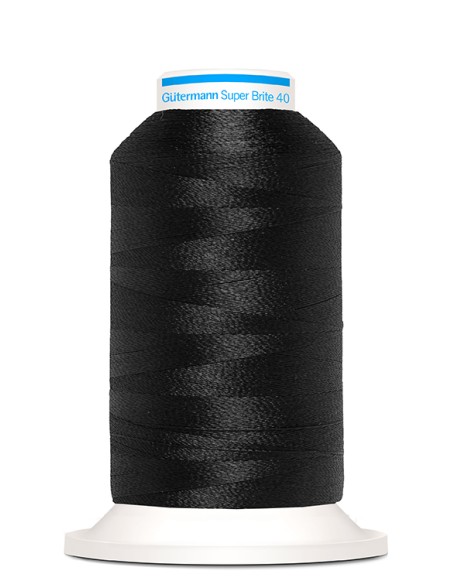 Super brite 40 bordar 1.000 m Gutermann, cono
