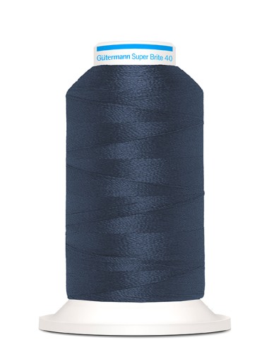 Super brite 40 bordar 1.000 m Gutermann, cono