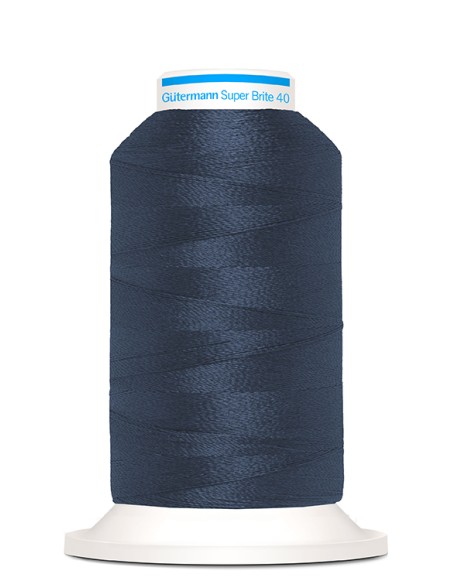 Super brite 40 bordar 1.000 m Gutermann, cono