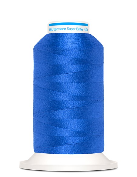 Super brite 40 bordar 1.000 m Gutermann, cono