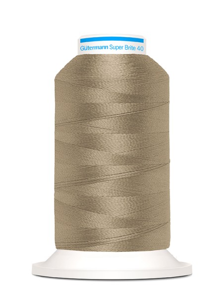 Super brite 40 bordar 1.000 m Gutermann, cono
