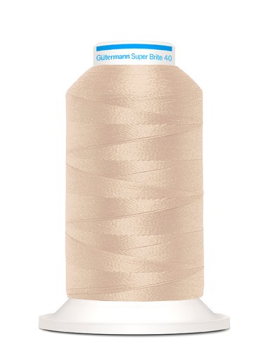 Super brite 40 bordar 1.000 m Gutermann, cono