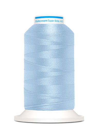 Super brite 40 bordar 1.000 m Gutermann, cono