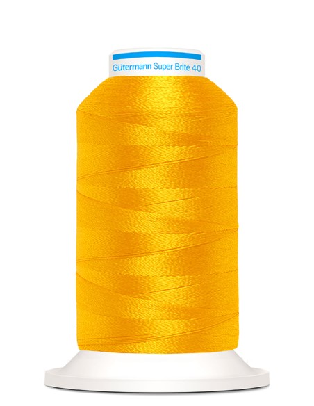 Super brite 40 bordar 1.000 m Gutermann, cono