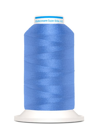 Super brite 40 bordar 1.000 m Gutermann, cono