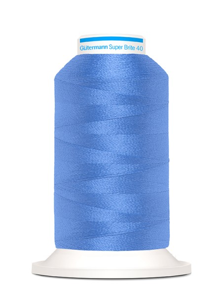 Super brite 40 bordar 1.000 m Gutermann, cono